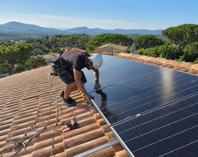 Installateur panneaux solaires Exireuil — pose photovoltaïque sur toiture